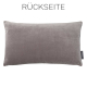MAGMA Samt-Kissenhülle RAYA Fellimitatstreifen 40 x 60 cm grau