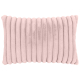 MAGMA Samt-Kissenhülle RAYA Fellimitatstreifen 40 x 60 cm altrose