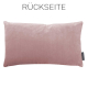 MAGMA Samt-Kissenhülle RAYA Fellimitatstreifen 40 x 60 cm altrose
