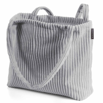 MAGMA Flauschcord Tasche SHARA ca. 48 x 12 x 36 cm (L x B x H)