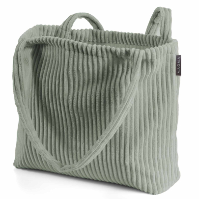 MAGMA Flauschcord Tasche SHARA ca. 48 x 12 x 36 cm (L x B x H)