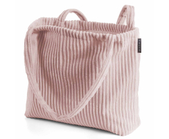 Flauschcord Tasche SHARA rose ca. 48 x 12 x 36 cm (L x B...