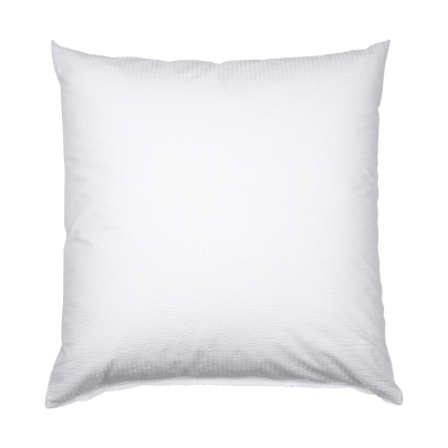 JANINE Mako-Soft-Seersucker Bettwäsche PIANO 0125 Uni Kissenbezug 40 x 40 cm weiß