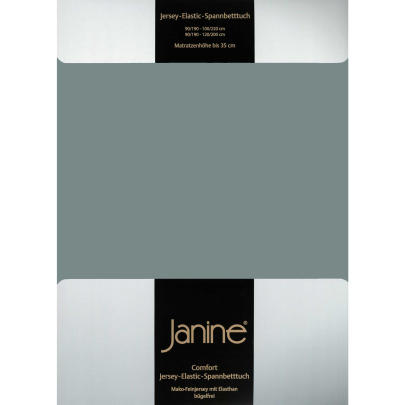 JANINE Spannbetttuch Elastic-Jersey 5002 - bügelfrei & elastisch