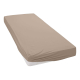 JANINE Spannbetttuch Elastic-Jersey 5002 - bügelfrei & elastisch 100 × 200 cm taupe
