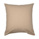 JANINE Mako-Soft-Seersucker Bettwäsche PIANO 0125 Uni Kissenbezug 40 x 40 cm taupe