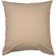 JANINE Mako-Soft-Seersucker Bettwäsche PIANO 0125 Uni Kissenbezug 80 x 80 cm taupe