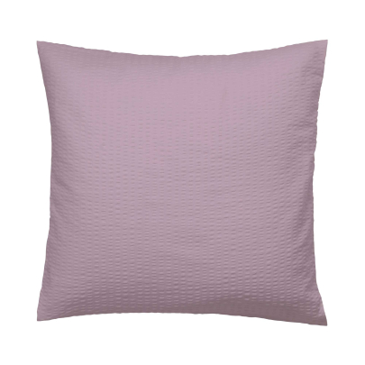 JANINE PIANO Mako-Soft-Seersucker Uni 0125 Bettwäsche holunder