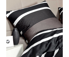 JANINE JD Mako Satin 8468 Bettwäsche nougat schwarz...