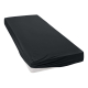 JANINE Spannbetttuch Elastic-Jersey 5002 - bügelfrei & elastisch 200 × 200 cm schwarz