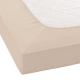 JANINE Spannbetttuch Elastic-Jersey 5002 - bügelfrei & elastisch 150 × 200 cm naturell