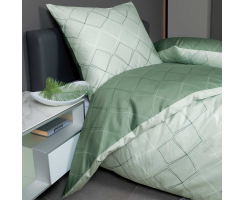 JANINE JD Mako Satin 87053 Bettwäsche jade...