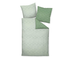 JANINE JD Mako Satin 87053 Bettwäsche jade...