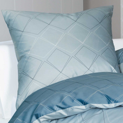 JANINE JD Mako Satin 87053 Bettwäsche jade waldgrün 200 x 220 cm / 2x 80 x 80 cm