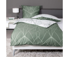 JANINE JD Mako Satin 87054 Wende-Bettwäsche...