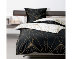 JANINE JD Mako Satin 87054 Wende-Bettwäsche...