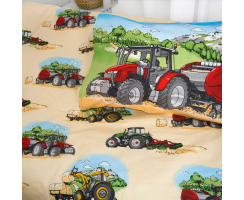 HERDING Kinder-Wendebettwäsche Set 100 x 135 cm...