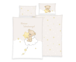 HERDING Kinderbettwäsche Set 100 x 135 cm aus...