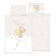 Babybettwäsche Set 100 x 135 cm aus Bio-Baumwolle Kleiner Schutzengel babybest® Flanell